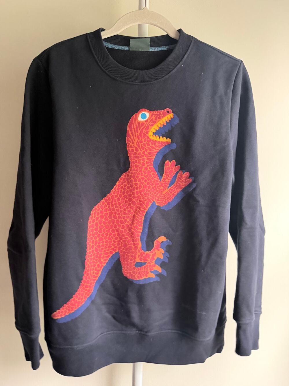 PS Paul Smith Dino Navy Dinosaur Graphic Sweatshirt Men's S